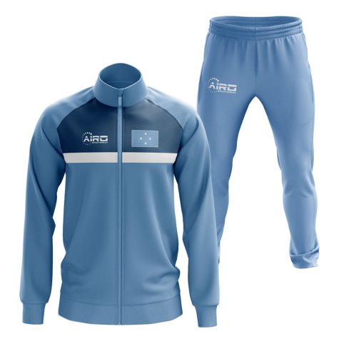 Micronesia Concept Football Tracksuit (Sky)