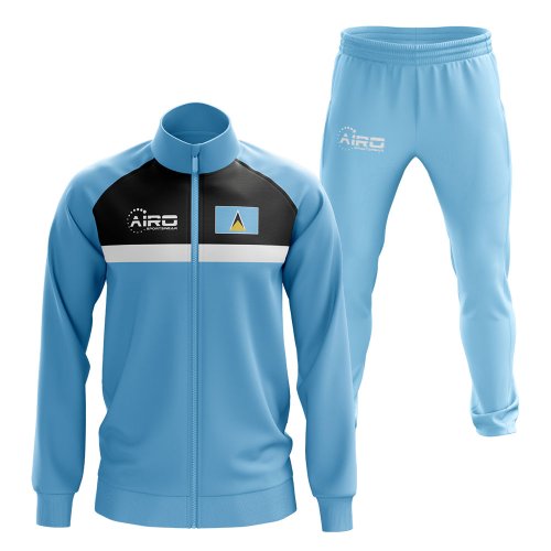 St Lucia Concept Football Tracksuit (Sky)