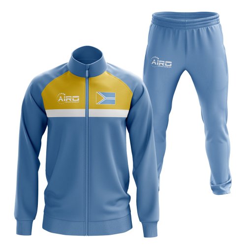 Tuva Concept Football Tracksuit (Sky)