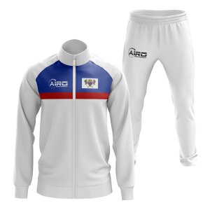 Saint Barthelemy Concept Football Tracksuit (White)