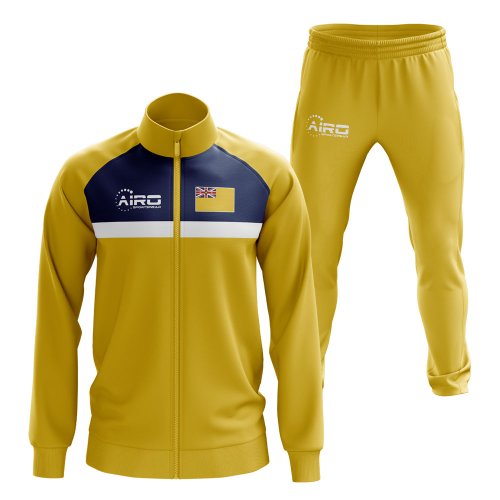 Niue Concept Football Tracksuit (Yellow)