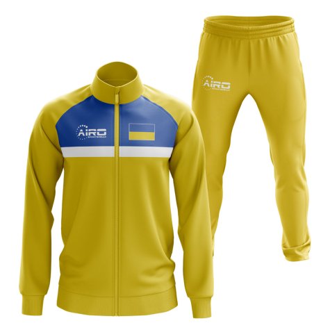 Ukraine Concept Football Tracksuit (Yellow)