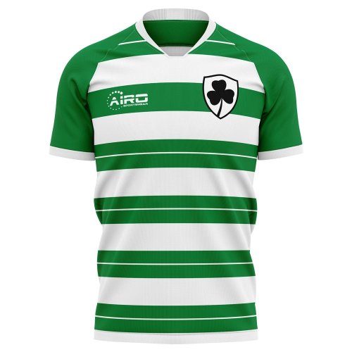 2024-2025 Shamrock Rovers Home Concept Football Shirt - Womens