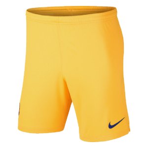 2019-2020 Barcelona Away Nike Football Shorts (Yellow)