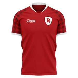 2024-2025 Stade Reims Home Concept Football Shirt - Womens