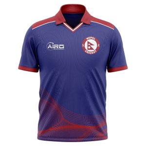 2024-2025 Nepal Cricket Concept Shirt - Womens