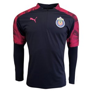 2019-2020 Chivas Puma Quarter Zip Training Top (Peacot) 2019-2020 Chivas Puma Quarter Zip Training Top (Peacot)