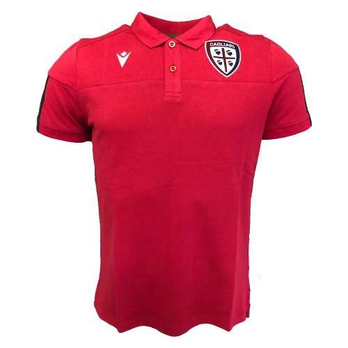 2019-2020 Cagliari Travel Polo Shirt (Red)