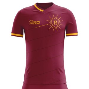 2024-2025 Roma Home Concept Football Shirt - Womens