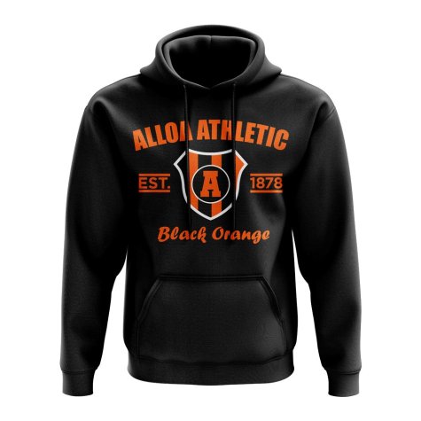 Alloa Established Football Hoody (Black)