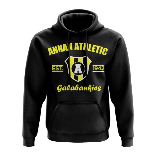 Annan Established Football Hoody (Black)