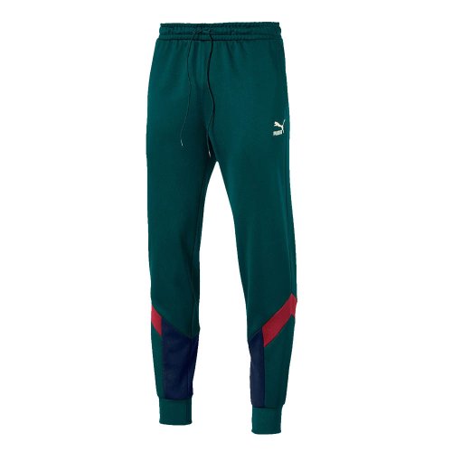 2019-2020 Italy Puma Iconic MCS Track Pants (Pine)