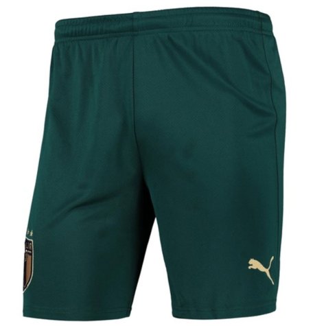 2019-2020 Italy Puma Renaissance Third Shorts (Pine) - Kids