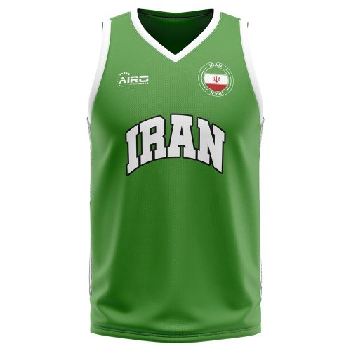 Iran Home Concept Basketball Shirt