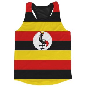 Uganda Flag Running Vest