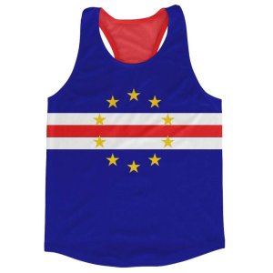 Cape Verde Flag Running Vest