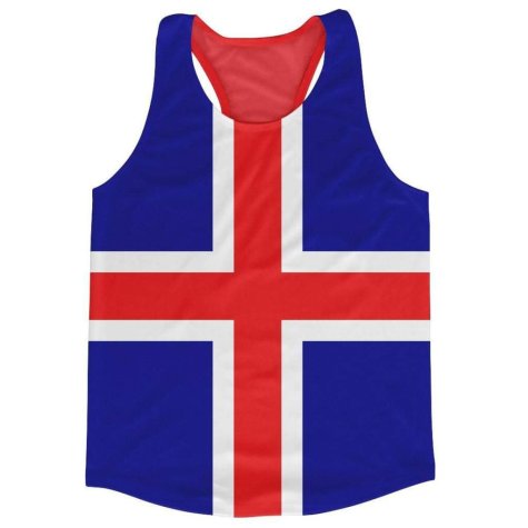 Iceland Flag Running Vest