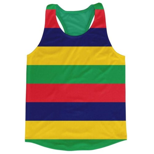 Mauritius Flag Running Vest