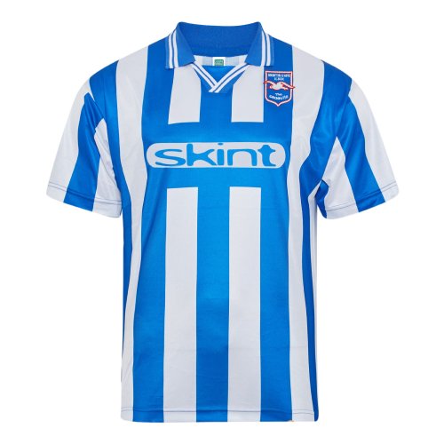 Score Draw Brighton and Hove Albion 1999 Retro Football Shirt