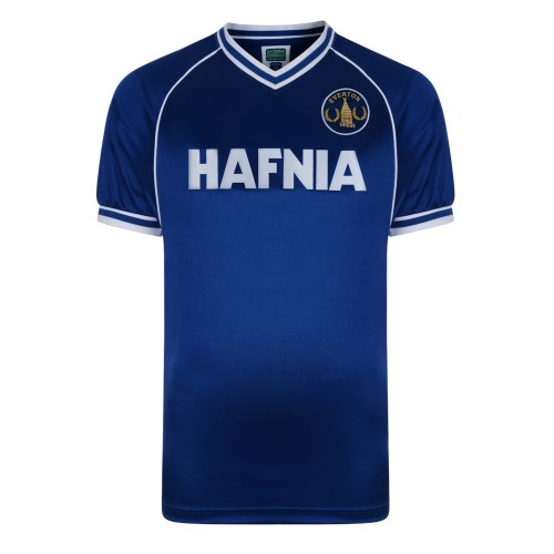 Score Draw Everton 1982 Retro Football Shirt