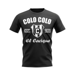 Colo Colo Established Football T-Shirt (Black)