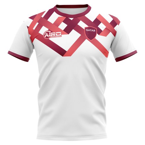 2024-2025 Qatar Home Concept Football Shirt - Womens