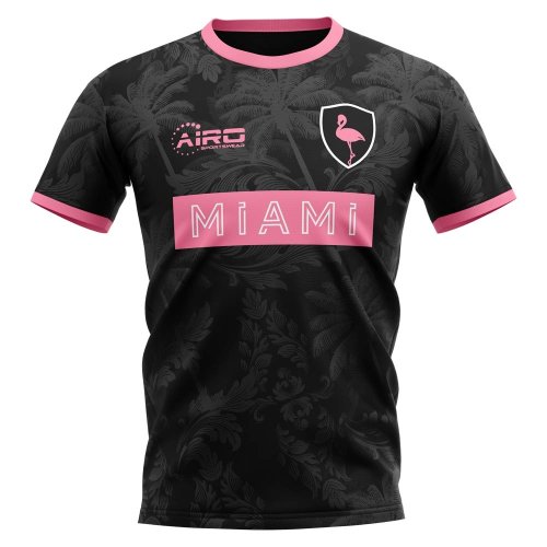 2024-2025 Miami Home Concept Football Shirt - Womens