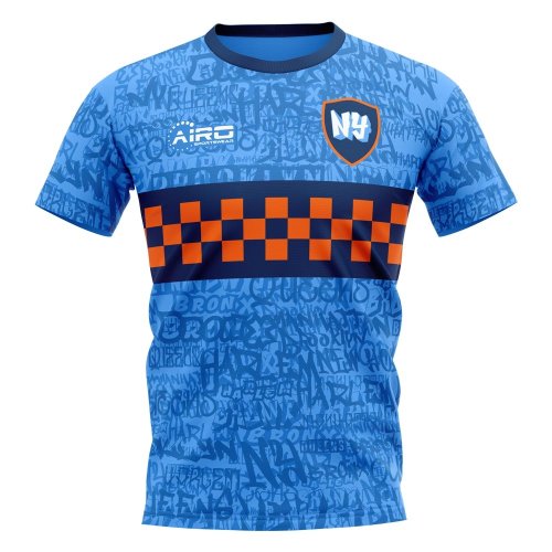 2024-2025 New York Home Concept Football Shirt - Womens