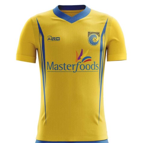 2024-2025 Central Coast Mariners Home Concept Football Shirt - Baby