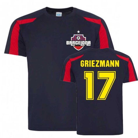 Antoine Griezmann Barcelona Sports Training Jersey (Navy)