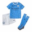 2020-2021 Manchester City Home Little Boys Mini Kit