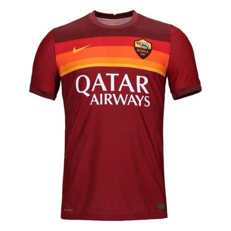 2020-2021 Roma Authentic Vapor Match Home Nike Shirt