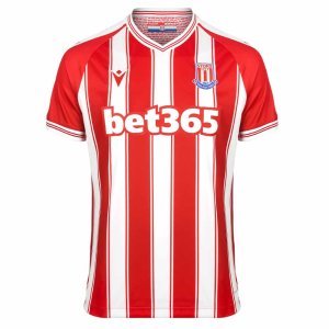 2020-2021 Stoke City Macron Home Football Shirt