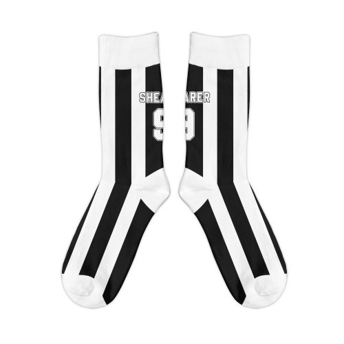 Newcastle 1996 Alan Shearer Retro Football Socks