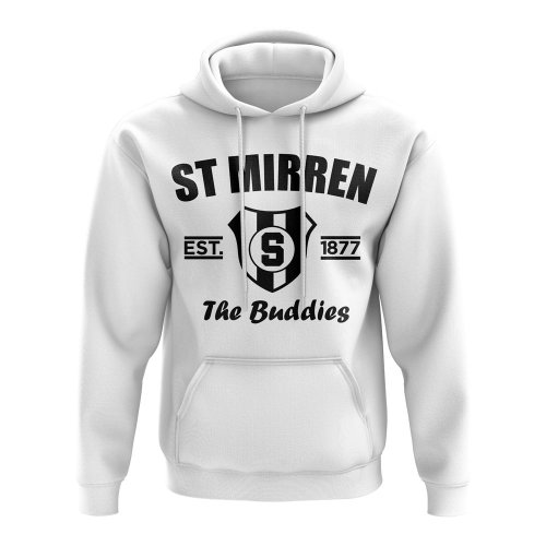 St Mirren Established Football Hoody (White)