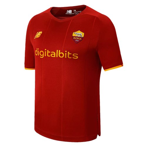 2021-2022 AS Roma Home Shirt