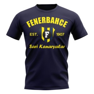 Fenerbahce Established Football T-Shirt (Navy)