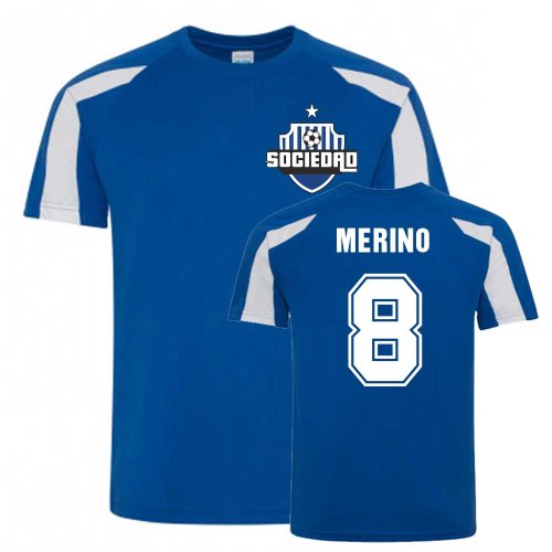 Mikel Merino Sociedad Sports Training Jersey (Blue)