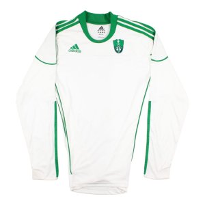 Al Ahli Saudi FC 2010-11 Home Long Sleeve Sponsorless Shirt ((Very Good) M)