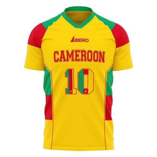 Cameroon World Cup Supporters Jersey (Yellow)