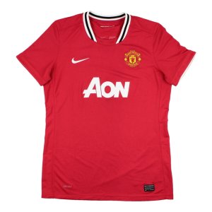 Manchester United 2011-12 Home Shirt (Women\'s) ((Very Good) M) Manchester United 2011-12 Home Shirt (Women\'s) ((Very Good) M)