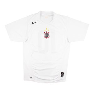 Corinthians 2004-05 Home Shirt (#10) ((Good) S)