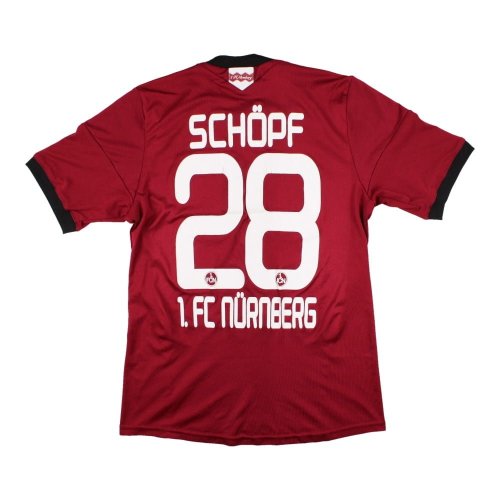 FC Nurnberg 2013-2014 Home Shirt (Schopf #28) ((Very Good) S)