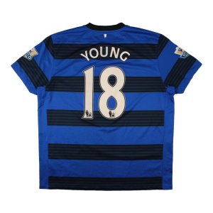 Manchester United 2011-2012 Away Shirt (Young 18) ((Good) XXL) Manchester United 2011-2012 Away Shirt (Young 18) ((Good) XXL)