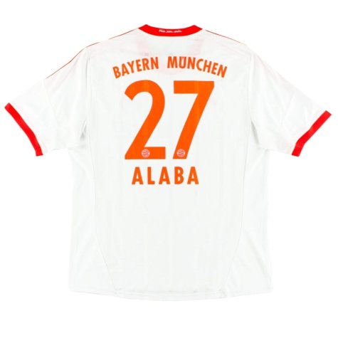 Bayern Munich 2012-13 Away Shirt (Alaba #27) ((Fair) XXL)