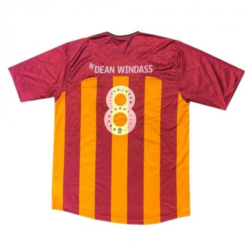 Bradford City 2003-04 Home Football Shirt (D.Windass #8) ((Very Good) XL)