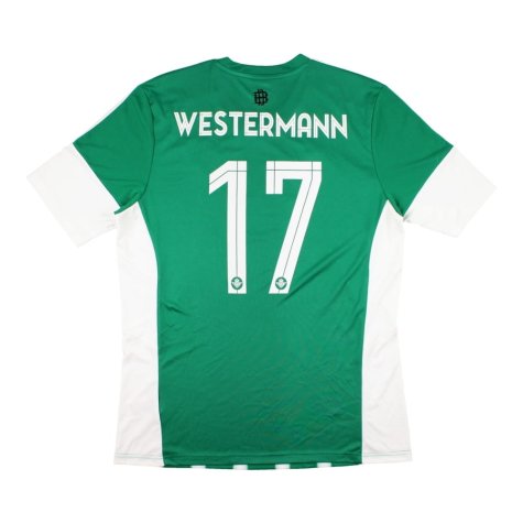 Real Betis 2015-16 Home Shirt (Westerman #17) ((Mint) L)