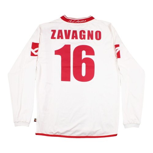 Ancona 2009-2010 Away Shirt LS (Zavagno #16) ((Very Good) XL)