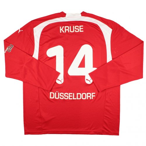 Fortuna Dusseldorf 2006-07 Long Sleeved Home Shirt (Kruse #14) ((Very Good) XL)