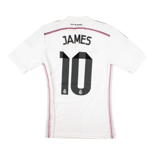 Real Madrid 2014-15 Home Shirt (James 10) ((Very Good) XS)